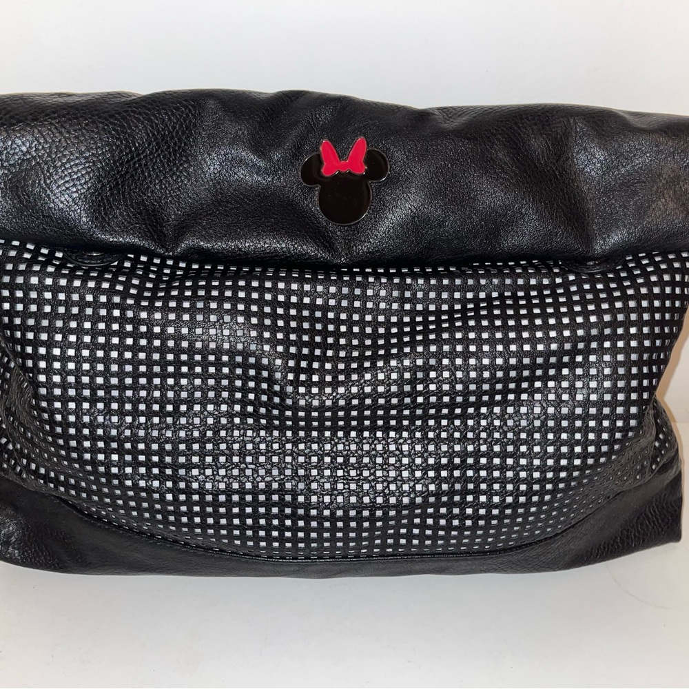 Disney Minnie checkered roll down bag